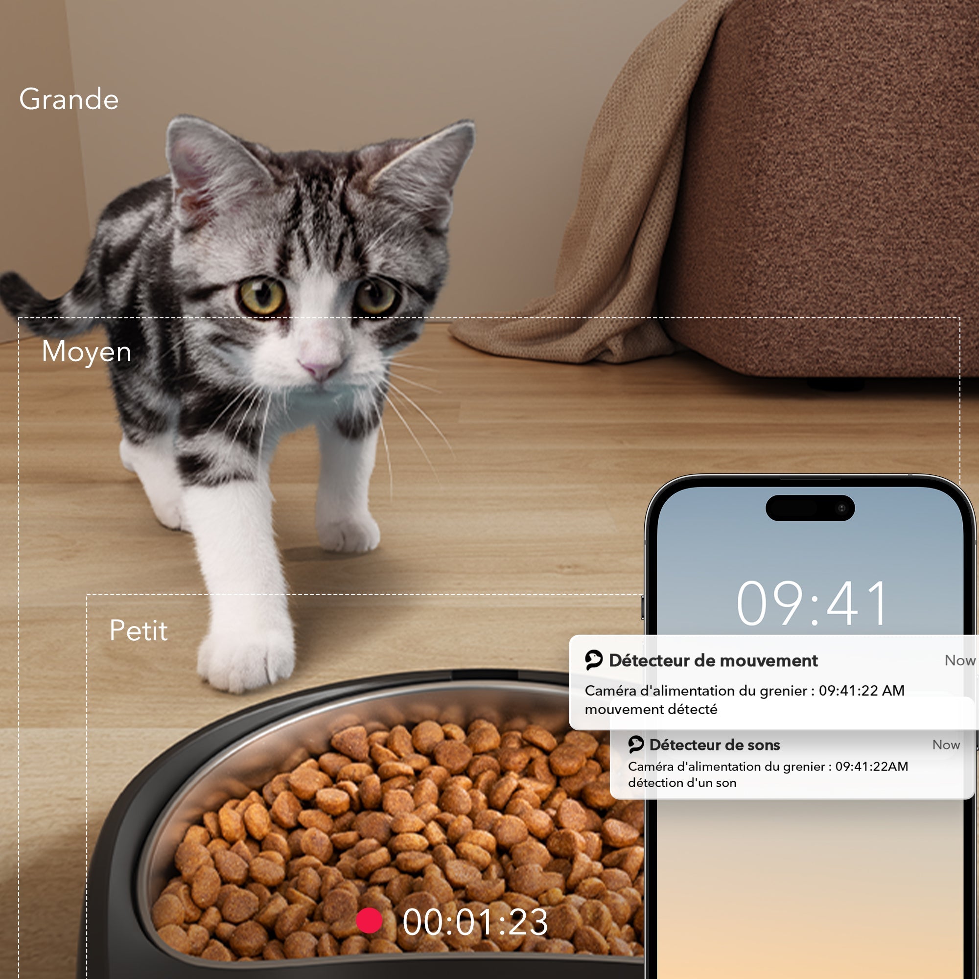 Distributeur intelligent avec caméra de surveillance Granary