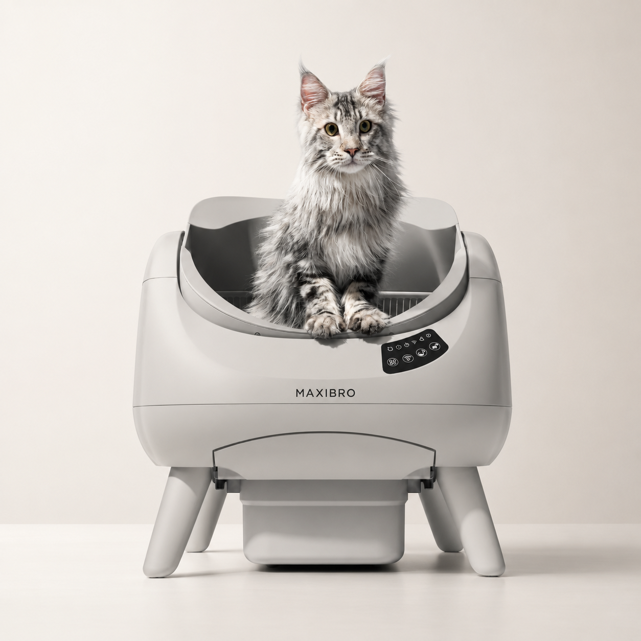 CATLINK Open-X Lite Open Top Self-cleaning Litter Box