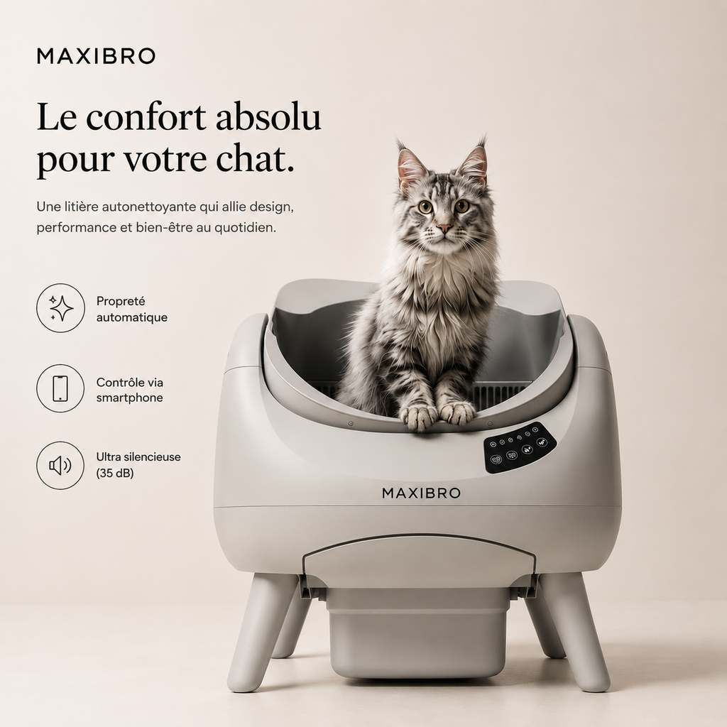 CATLINK Open-X Lite Open Top Self-cleaning Litter Box