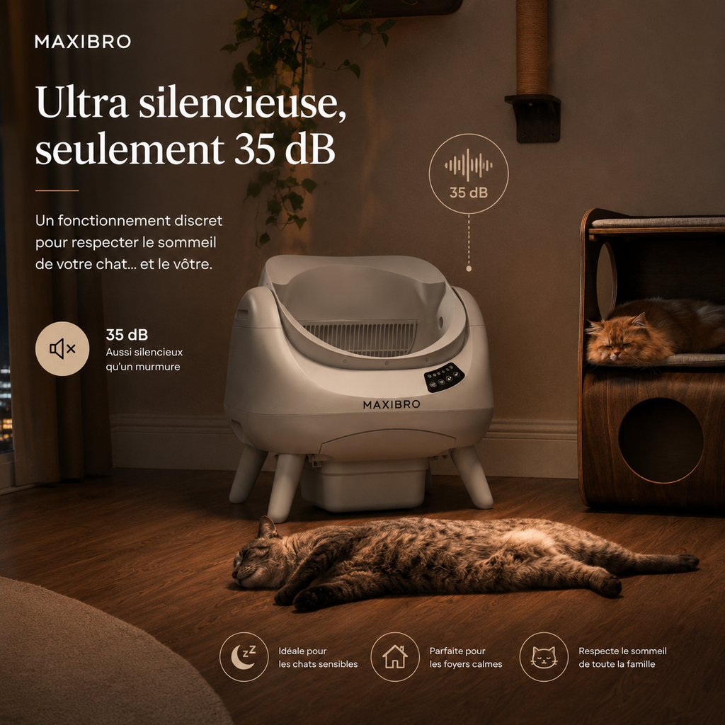 CATLINK Open-X Lite Open Top Self-cleaning Litter Box