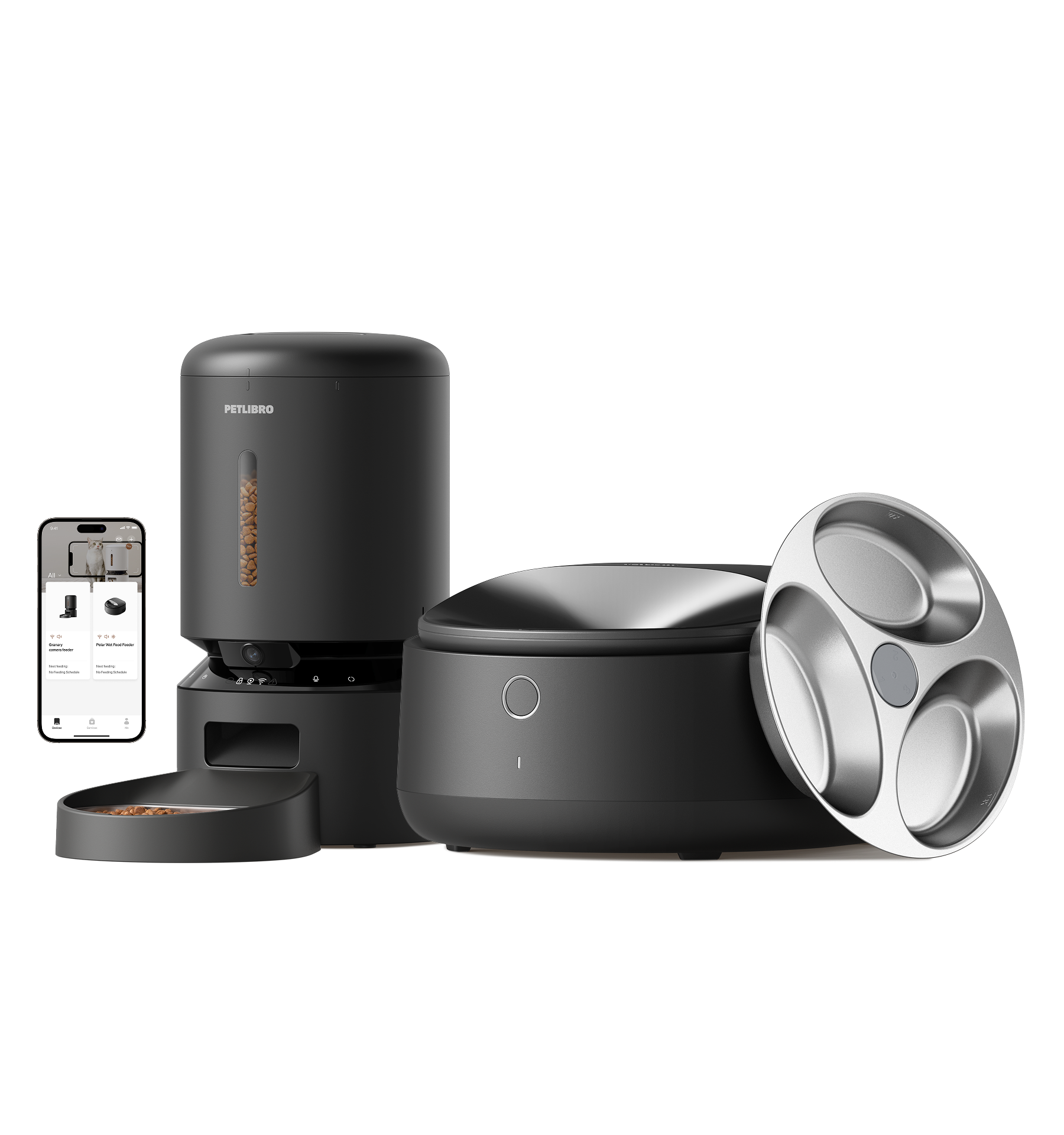 Kit de distributeur de nourriture humide Polar et distributeur à caméra Granary