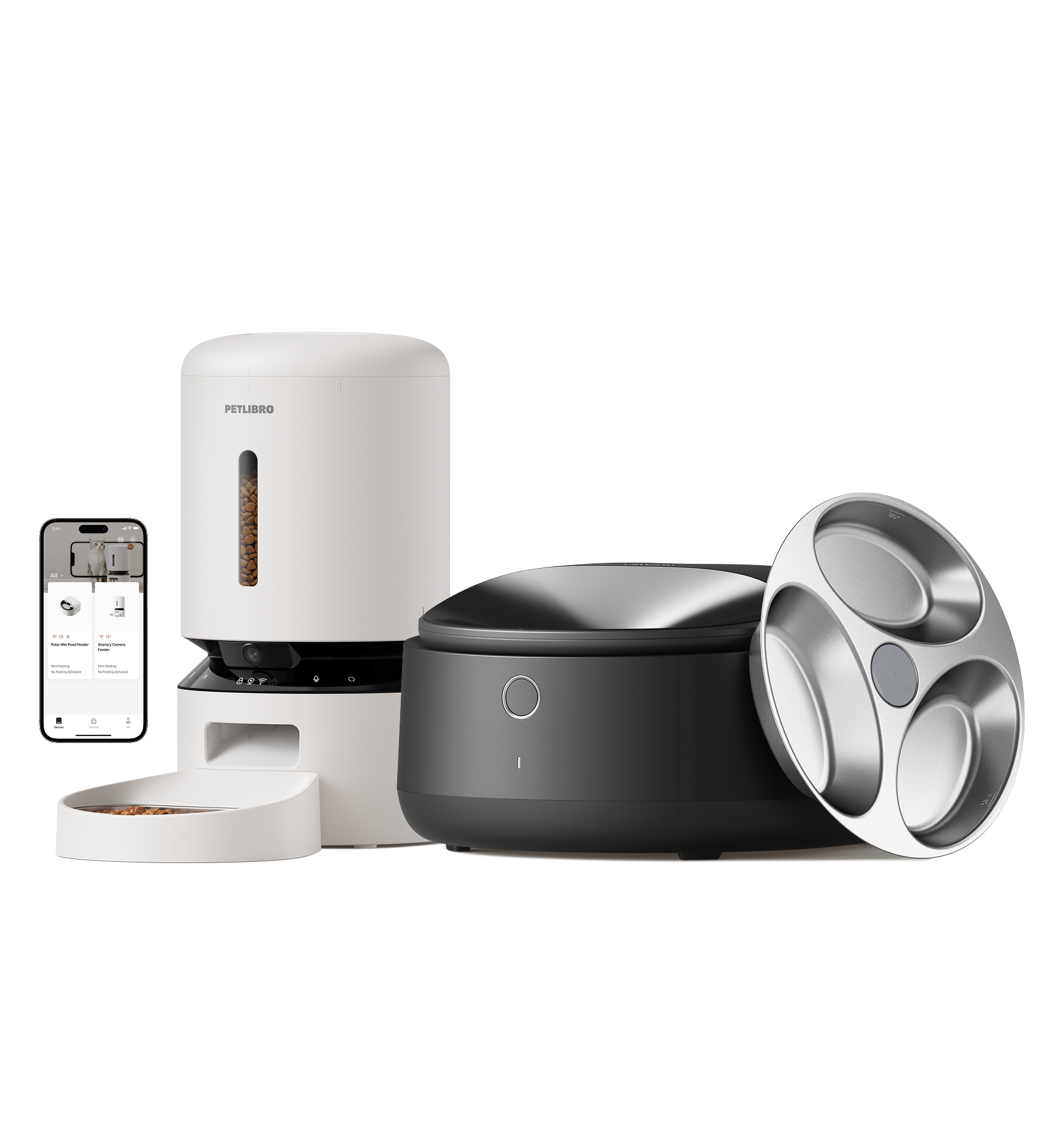 Kit de distributeur de nourriture humide Polar et distributeur à caméra Granary