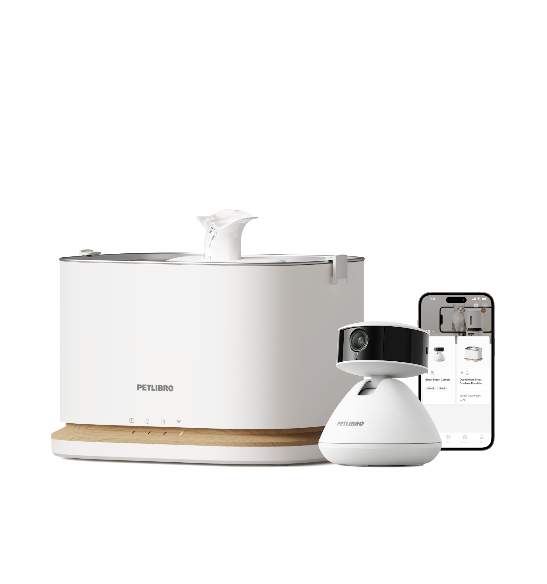 Caméra Intelligente Scout & Dockstream 2 Smarter Trinkbrunnen
